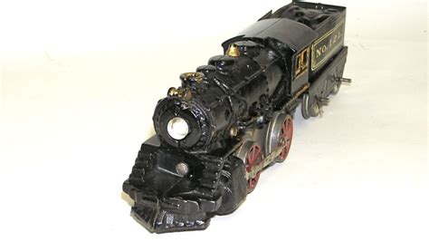 Early American Flyer Cast Iron Electric Engine Train Set