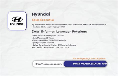 Lowongan Kerja Sales Executive