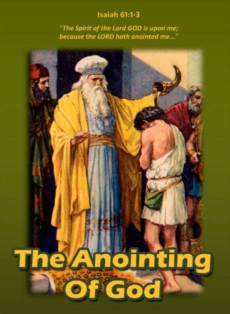 The Anointing Of God Narrow Way Ministries International