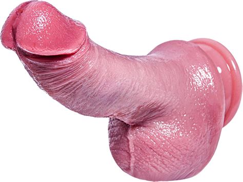 Amazon Inch Realistic Small Thick Dildo Silicone Fat Curved Dildo With Suction Cup G