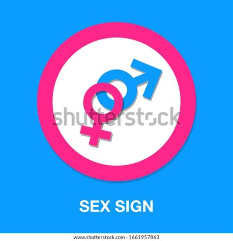 Heterosexual Isolated Vector Sex Sign Illustration Stock Vector Royalty Free 1661957863