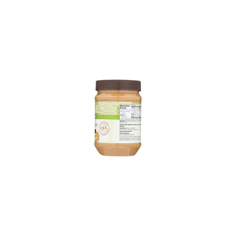 Organic Creamy Peanut Butter Unsweetened Oz Organic Shortlist