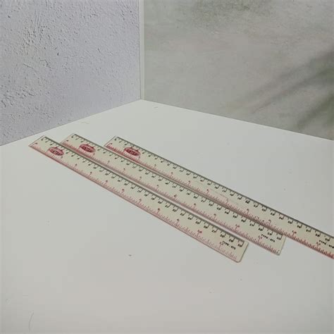 Jual Penggaris Lurus 30cm Penggaris Plastik Bening Lurus Garisan
