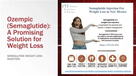 PPT Ozempic Semaglutide Ozempic A Promising Solution For Weight Loss