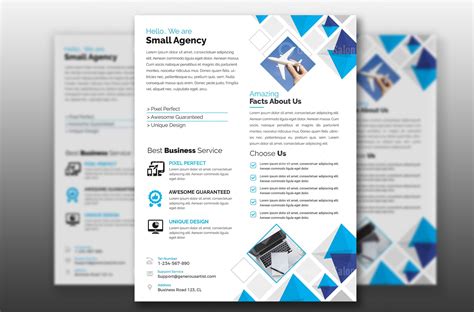 PSD Basic Flyer Template - Graphic Templates