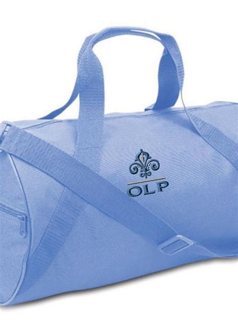 8805 Olp Barrel Duffel Lt Blue The Uniform Store