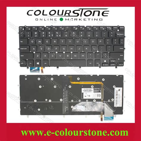 High Quality Black US Layout For DELL 13 7000 Keyboard 7347 7348 Series