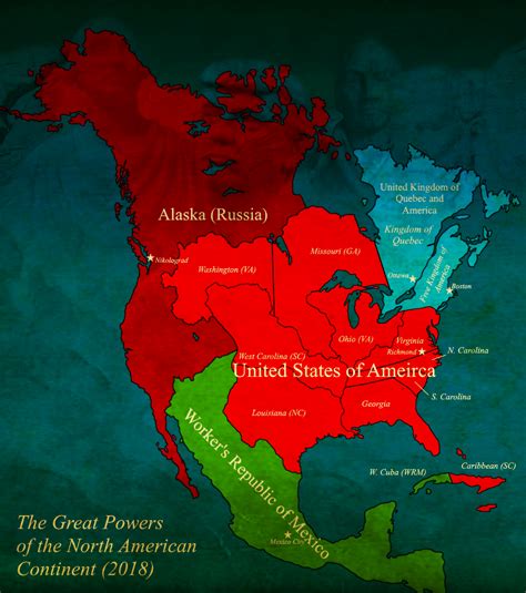 Monarchist America (2018) : r/imaginarymaps