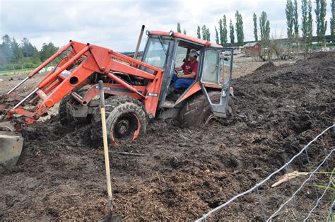 meat: Tractor stuck