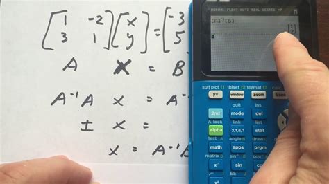 How To Use Matrices To Solve Equations