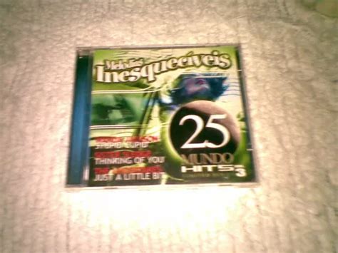 Cd Melodias Inesqueciveis 25 Mundo Hits Vol 3 MercadoLivre