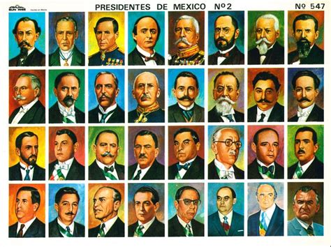 Monograf A De Los Presidentes De M Xico De Sun Rise Antes