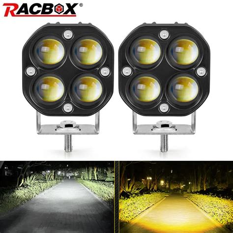 Far Is LED Externos Do Carro Barra De Luz De Trabalho Holofotes Offroad