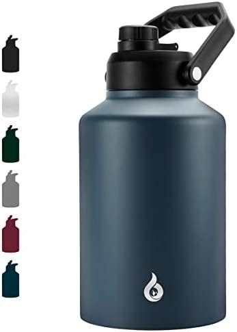 Amazon BAPTQU 1 Gallon Water Bottle Insulated Triple Insulation