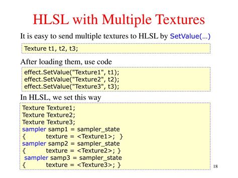 PPT High Level Shader Language HLSL PowerPoint Presentation Free