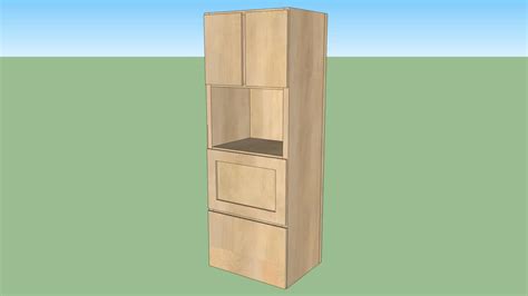 Kitchen Tall Unit 3d Warehouse