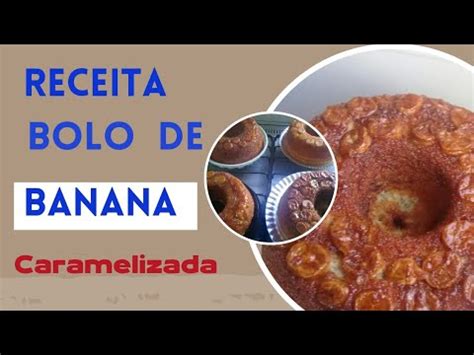 Bolo de banana caramelizada ótima opção para vendas sobrimesa dicas