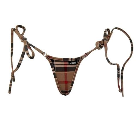 Burrr Berry Tie Sides Bikini Bottom Micro Gigi