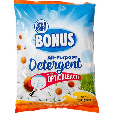 Sm Bonus All Purpose Detergent Powder With Optic Bleach Kg Shop