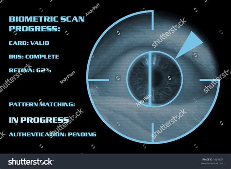 Biometric Security Eye Scanner Stock Photo 1034337 Shutterstock