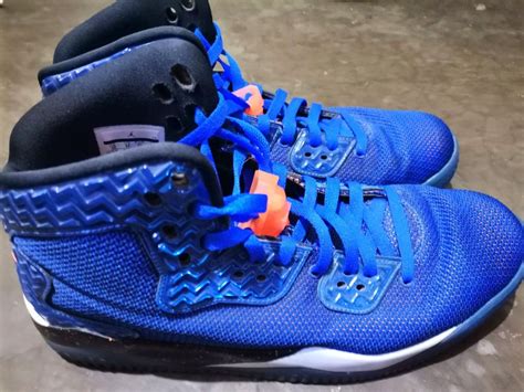 Jordan Spike Forty Knicks Blue Mens Fashion Footwear Sneakers On Carousell