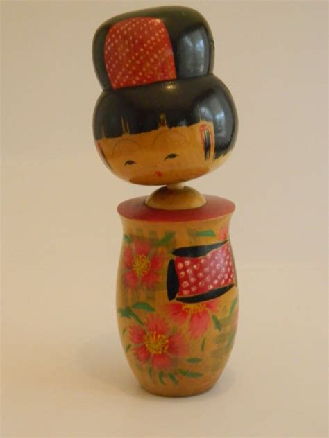 Vintage Kokeshi Doll Kokeshi Dolls Kokeshi Japanese Dolls