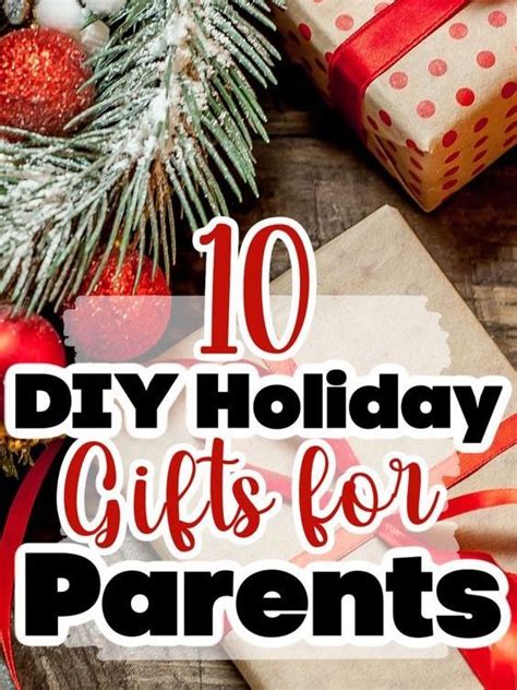 10 Easy and Awesome DIY Christmas Presents for Parents - Chas' Crazy ...