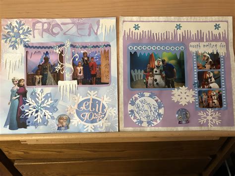 Disney Scrapbook Scrapbook Pages Scrapbooking Mgm Disney Frozen