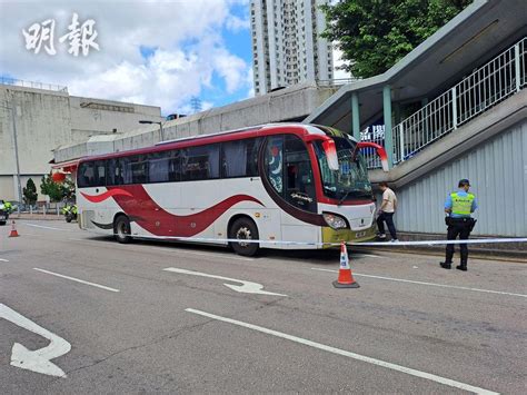 大圍旅遊巴撞男途人 事主昏迷送院不治 1102 20230926 港聞 即時新聞 明報新聞網