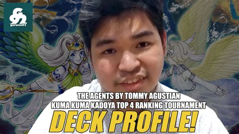 Yu Gi Oh Ranking Tournament Top Deck Profile The Agents July