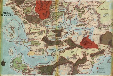 34 Forgotten Realms Political Map Maps Database Source | Porn Sex Picture