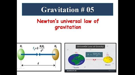 Newton S Universal Law Of Gravitation Youtube Free Hot Nude Porn