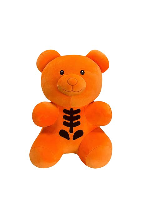 Halloween Orange 16" Gummy Bear Plush - Walmart.com