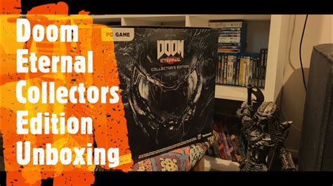 Doom Eternal Collectors Edition Pc Unboxing Youtube