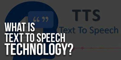 What Is Text To Speech Technology And How It Works Exeideas Let S