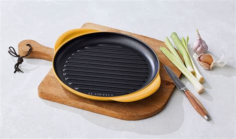 Le Creuset Grillplatte Rund Gusseisen Nectar Gelb Cm Kaufen Zeitzone