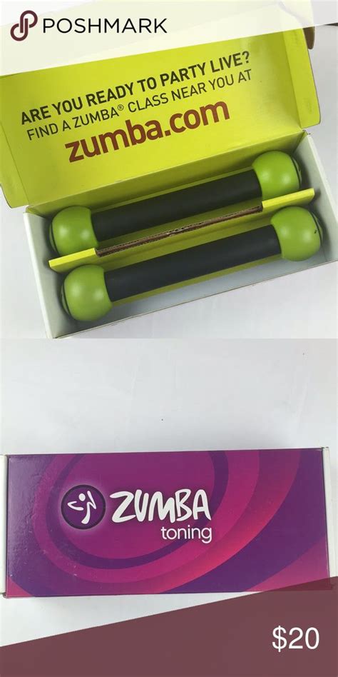 Zumba toning weights 1 lb each in box | Zumba toning, Zumba, Weight