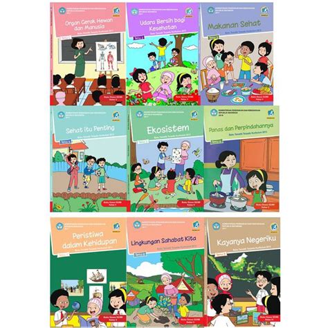 Jual Buku Tematik Siswa Sd Mi Kelas 5 Tema 1 9 Cahaya Agency Shopee