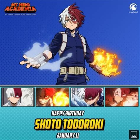 Happy Birthday Shoto Todoroki Ifunny