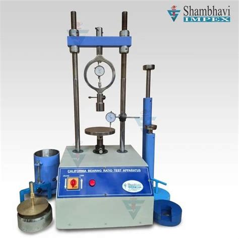 Superior Finish Blue California Bearing Ratio Apparatus Motorised