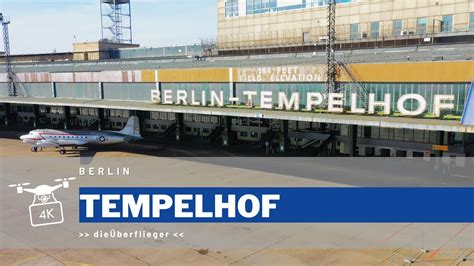 TEMPELHOF BERLIN Flughafen Airport Drohne 4K YouTube