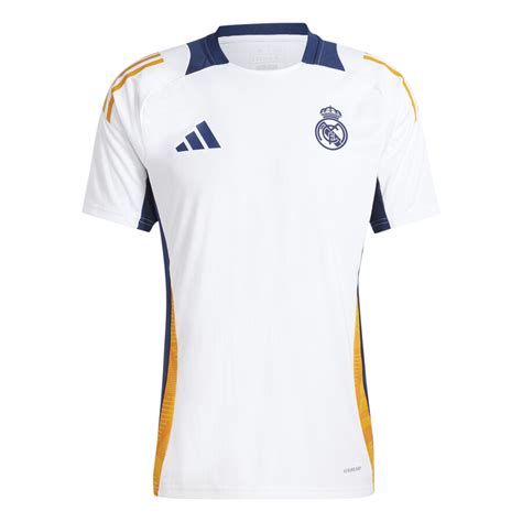 Maillot Entra Nement Real Madrid Blanc Bleu Sur Foot Fr