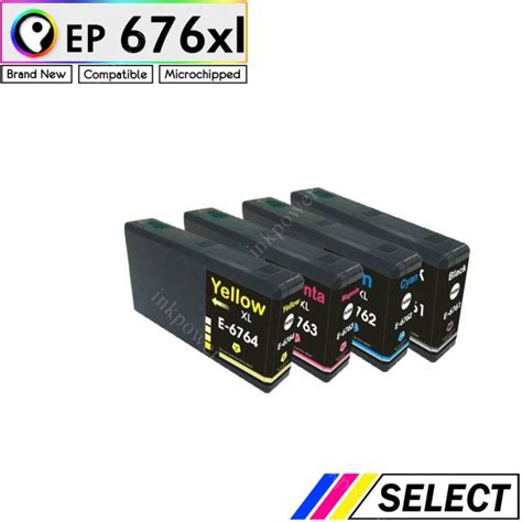 Premium Compatible EPSON 676XL 676 XL High Capacity Ink Cartridge