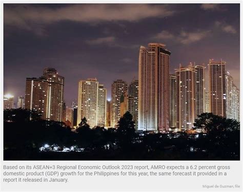 Philippines Faces Slower Growth In 2023 ASEAN Economic Community