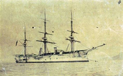 Benjamin Constant 1892 Protected Cruiser Used As A Training Ship