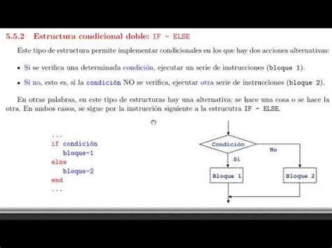 Estructura Condicional Doble Youtube