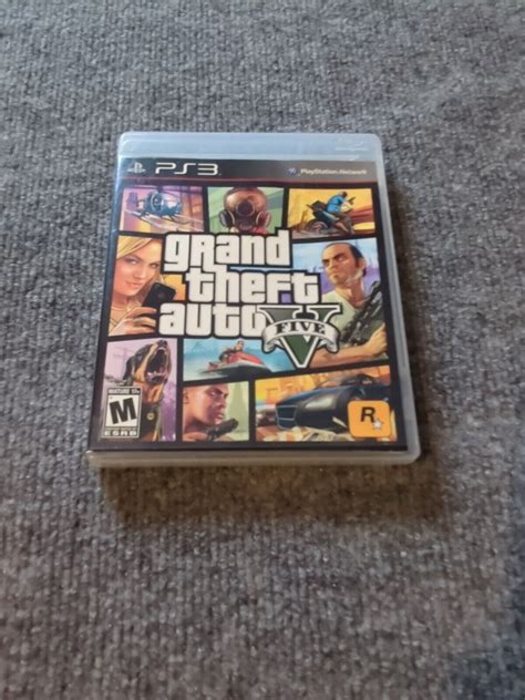 Mavin Grand Theft Auto V Gta Ps Playstation Complete With Map