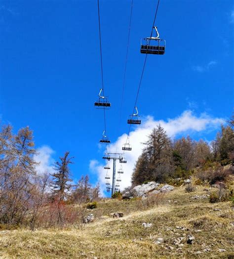 Télésiège de la Lauzière Saint Michel de Chaillol Provence Alpes