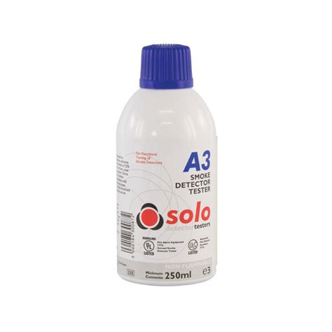 Solo A3 Smoke Detector Tester Aerosol 250ml Contact Us