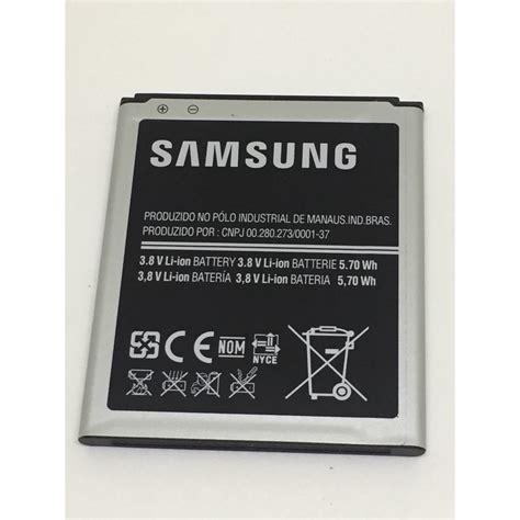 Bateria Samsung Eb Lu Para Celular Galaxy S Mini I Brasileira